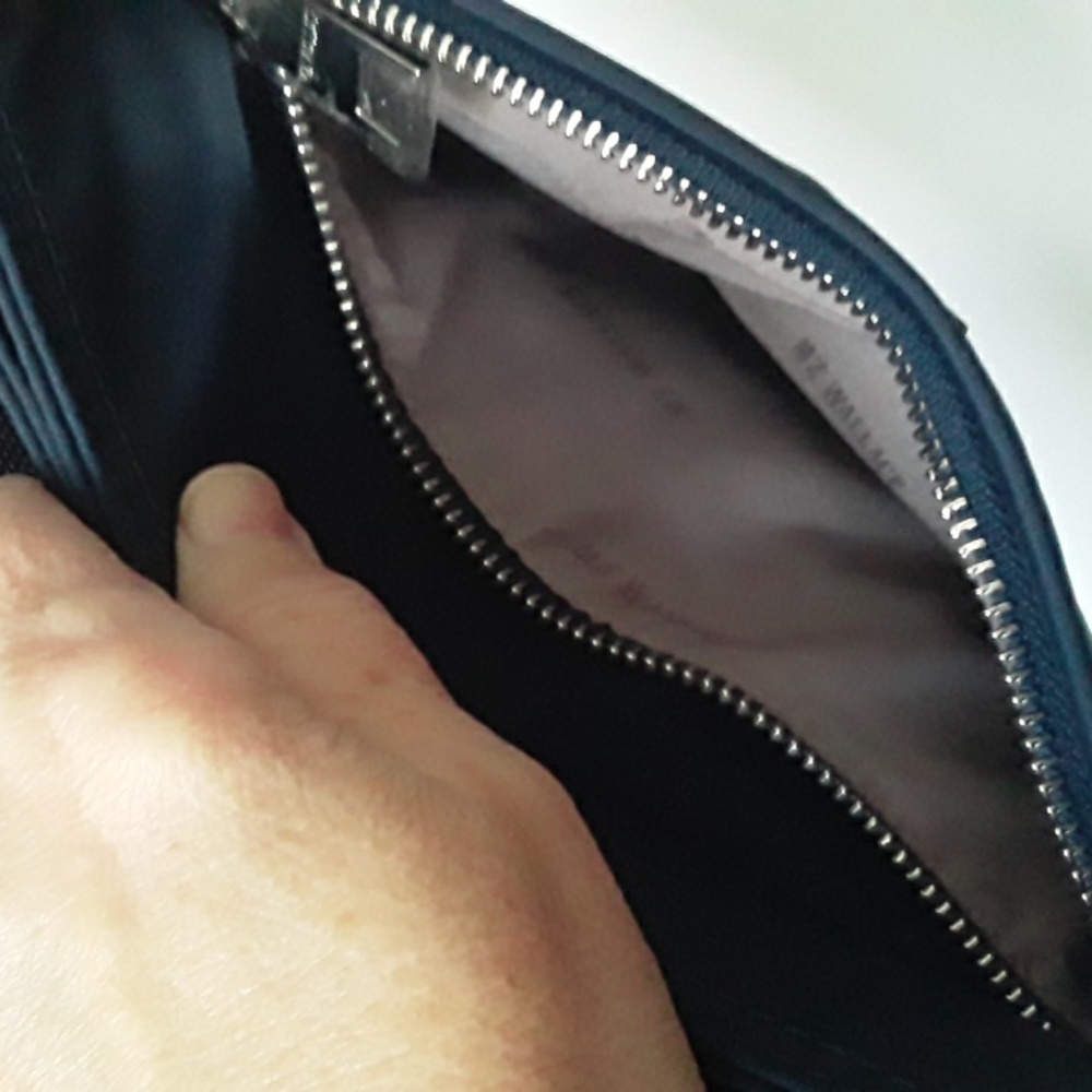 MZ Wallace Navy Blue Olympia Swingpack Crossbody Bag - Picture 5 of 10